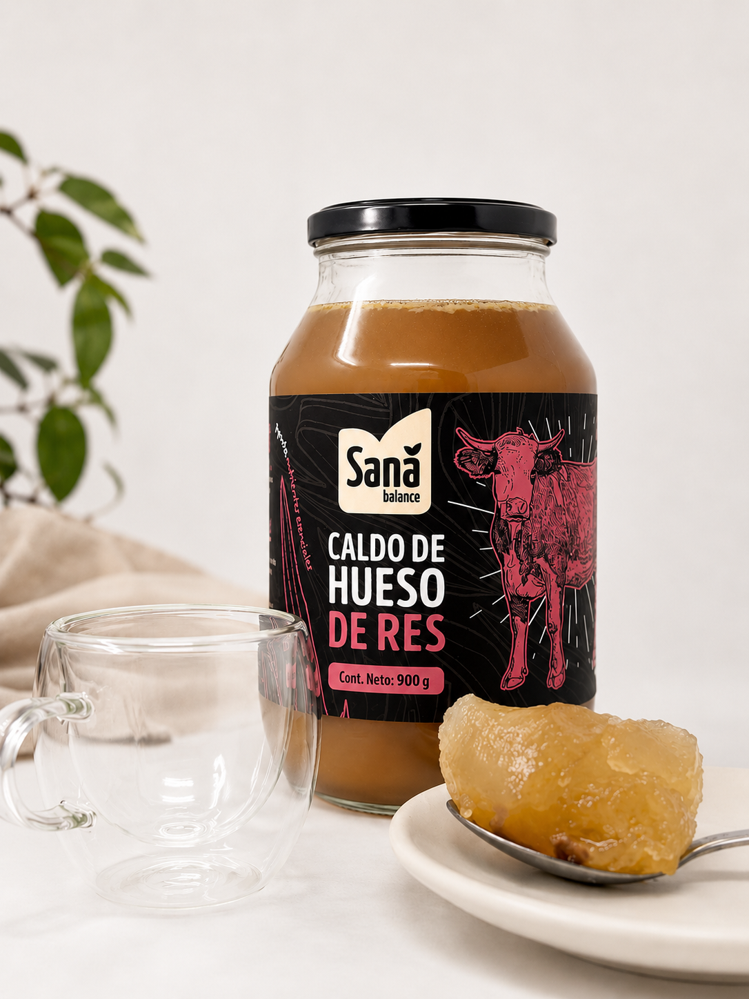 Caldo gelatinizado en frío