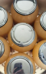 Imagen del proceso artesanal de obtención de nutrientes del hueso.